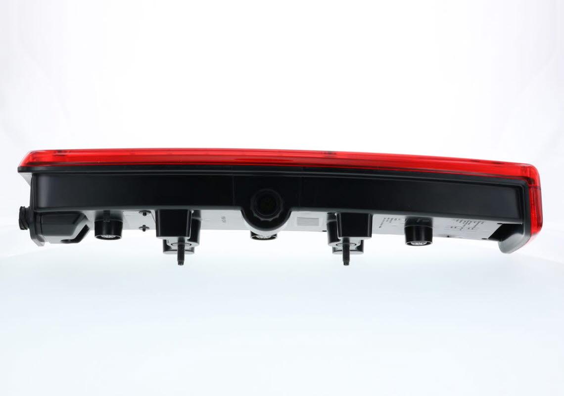 Fanale posteriore LED Destro con cicalino, AMP 1.5 - 7 pin connettore laterale